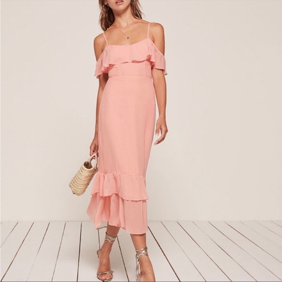 Reformation Dresses Reformation Odessa Dress Nwt Blush Size 2